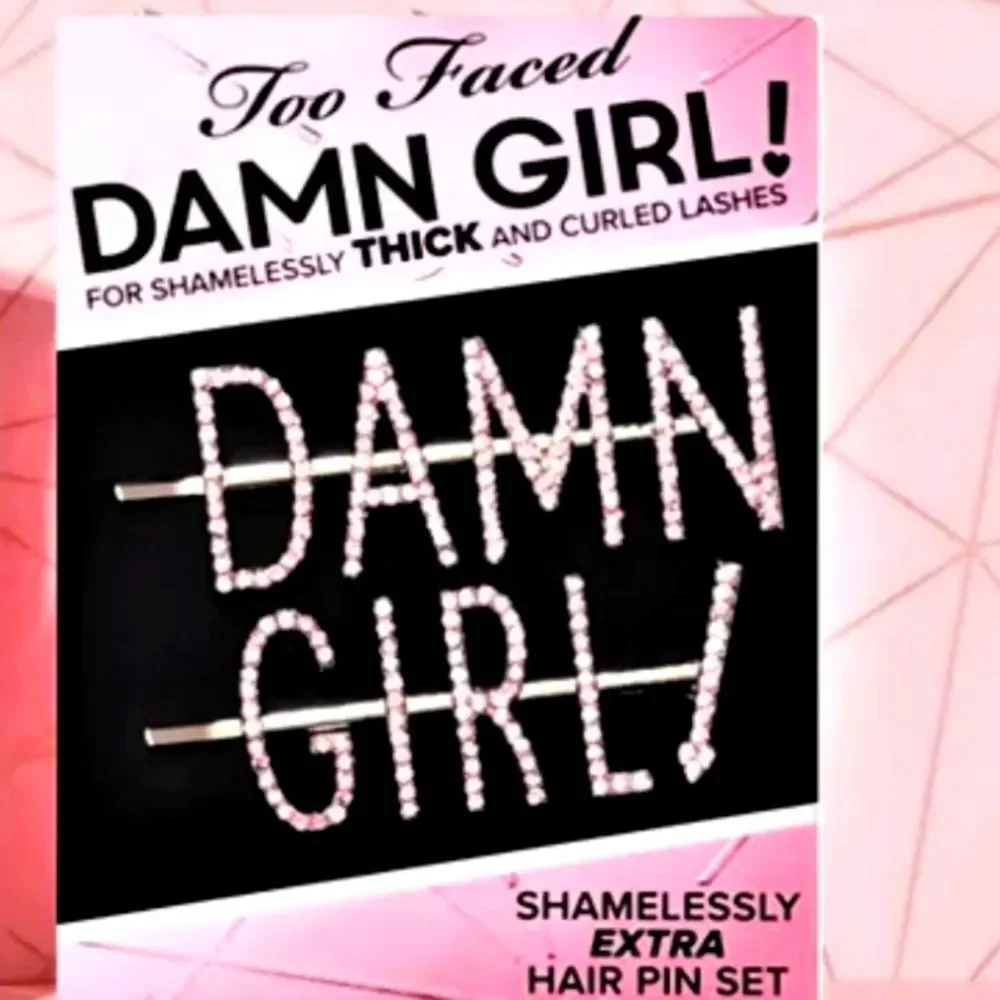 Too Faced Damn Girl! Shamelessly Extra Hair PIN‎ Set